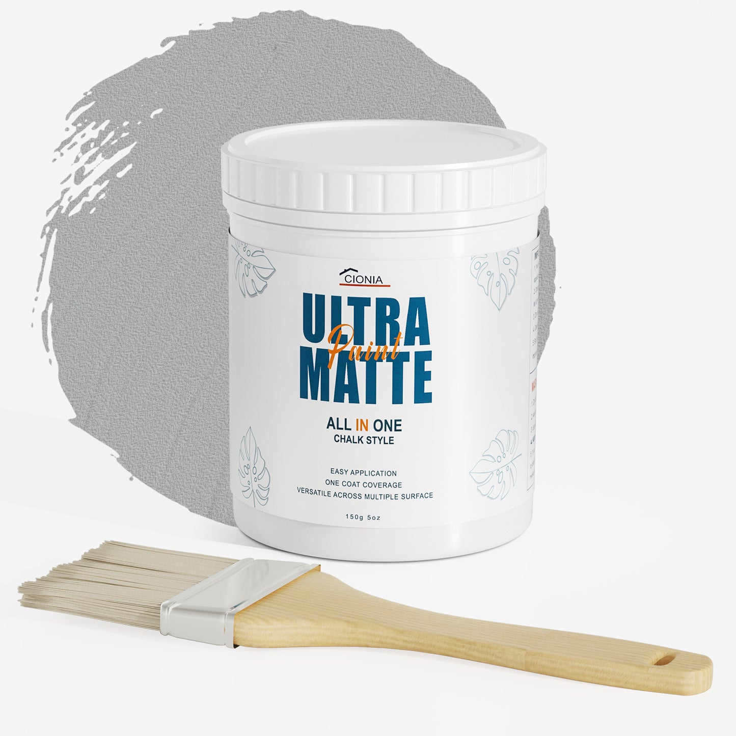 CIONIA Chalk Style Paint Kit With Tools- 32 Oz