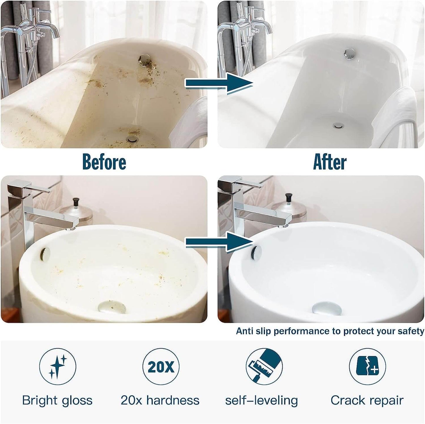 DWIL EpoxyShield Bathtub&Sink Refinishing Kit