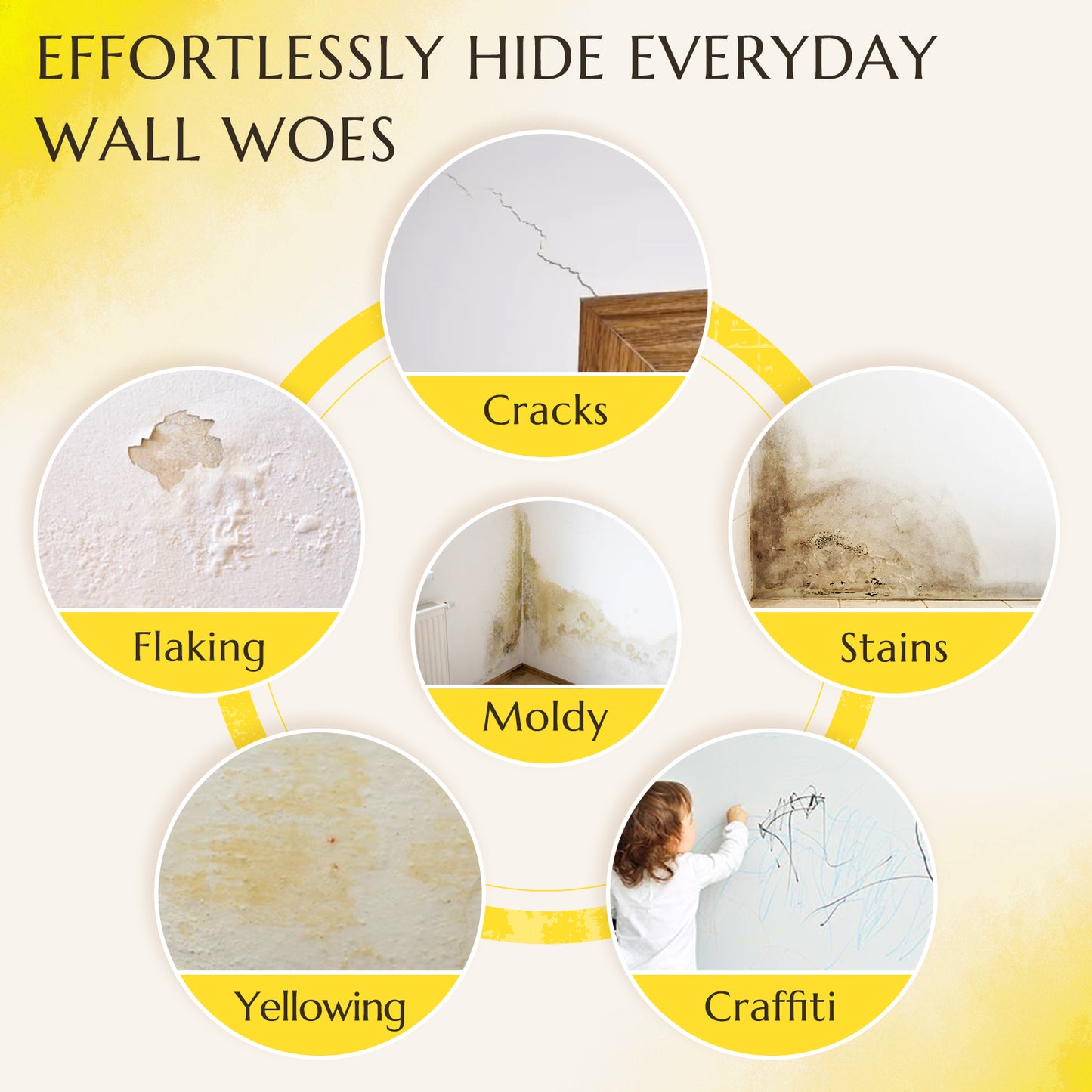 DWIL Wall Paint with Roller Kit - 32 Oz