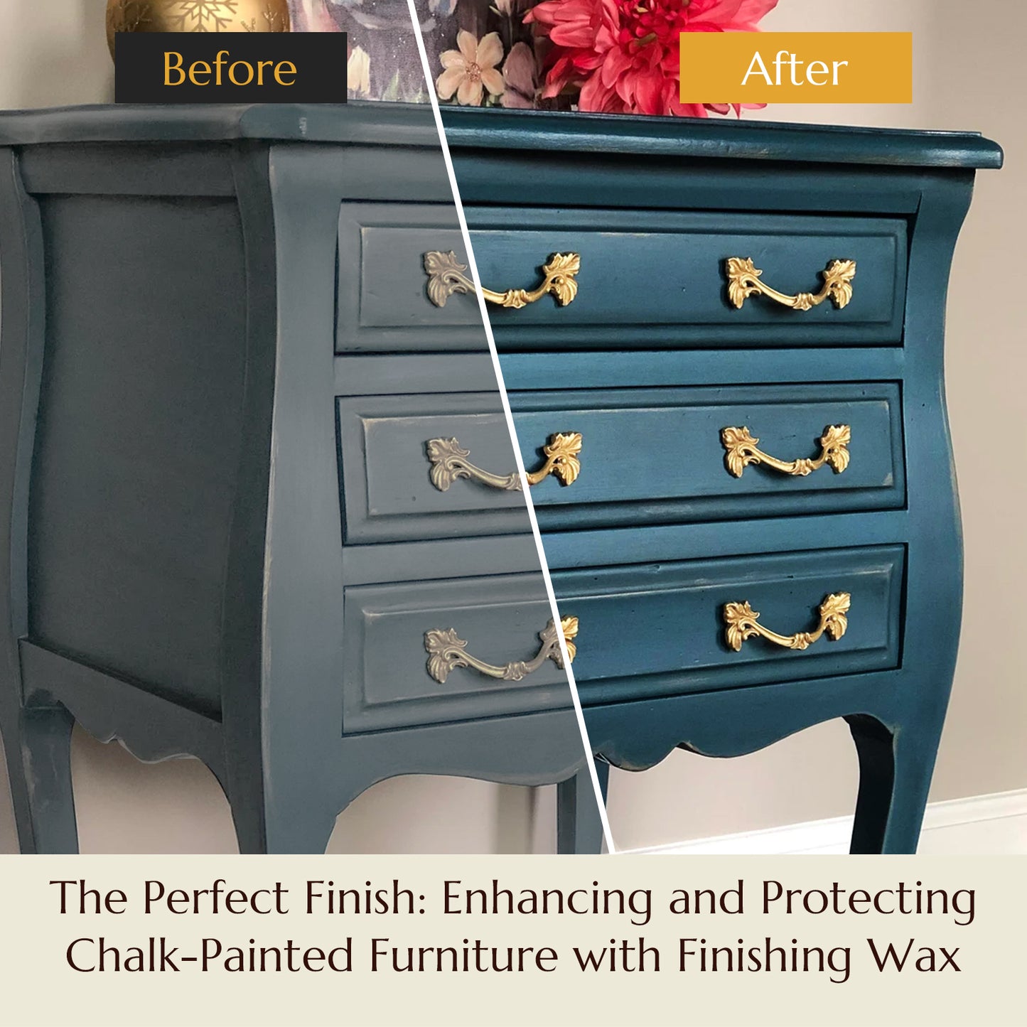 Versatile Furniture Finishing Wax – 3.5 Oz (Includes Wax Tools)