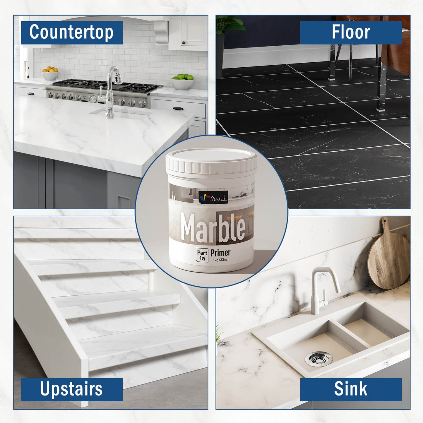 DWIL Marble Countertop Paint Kit