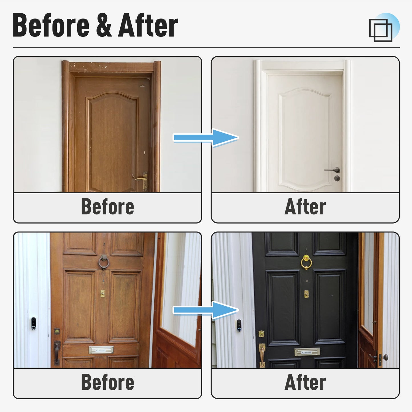 DWIL Front Door Paint Water-Based Interior & Exterior -32OZ