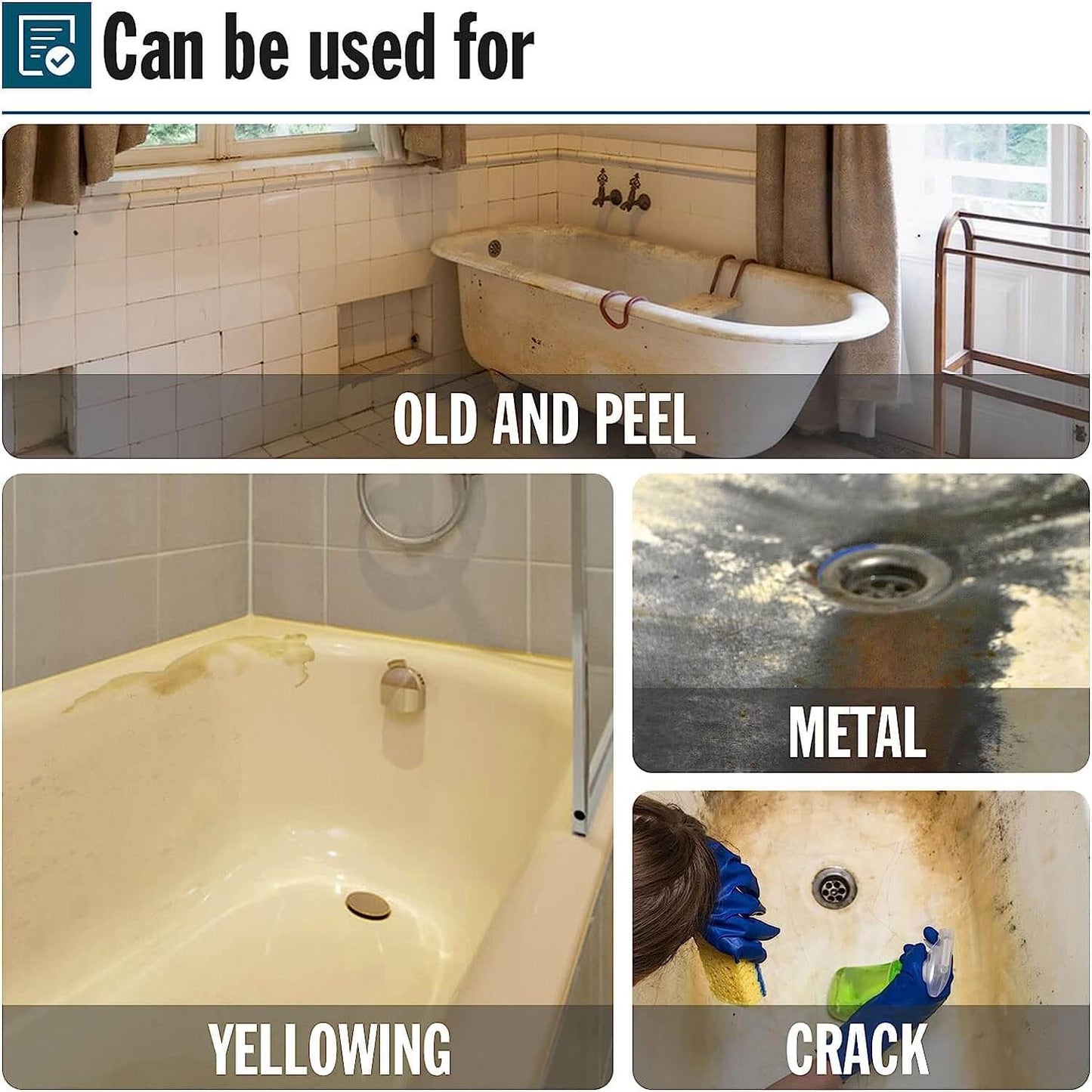 DWIL EpoxyShield Bathtub&Sink Refinishing Kit