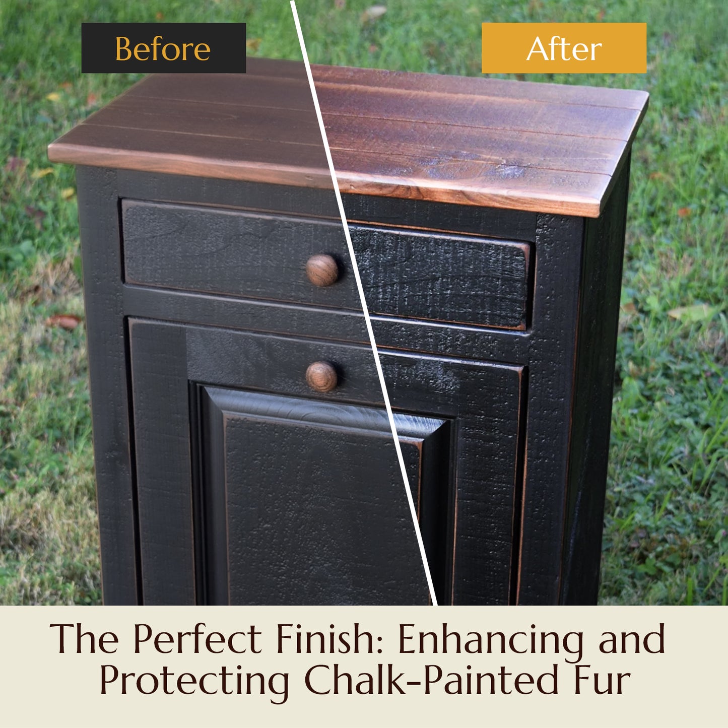 Versatile Furniture Finishing Wax – 3.5 Oz (Includes Wax Tools)
