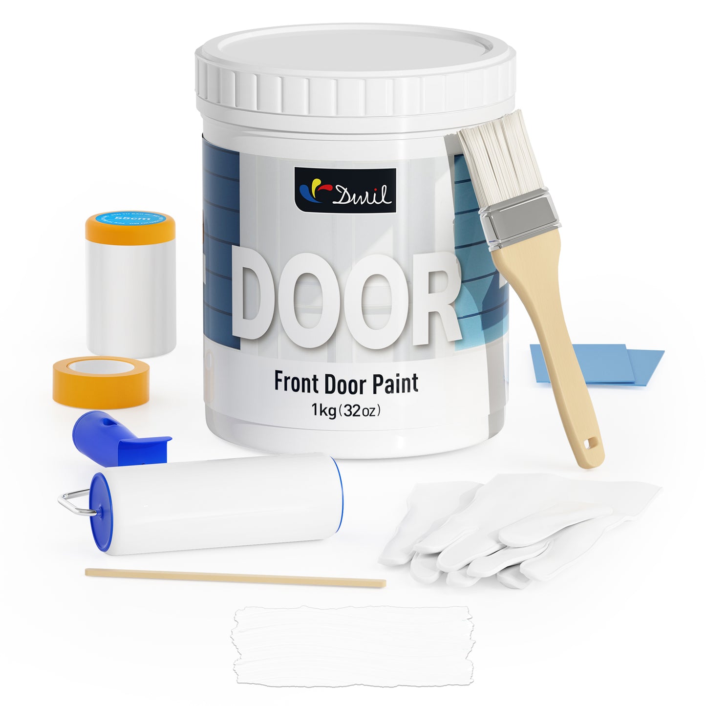 DWIL Front Door Paint Water-Based Interior & Exterior -32OZ