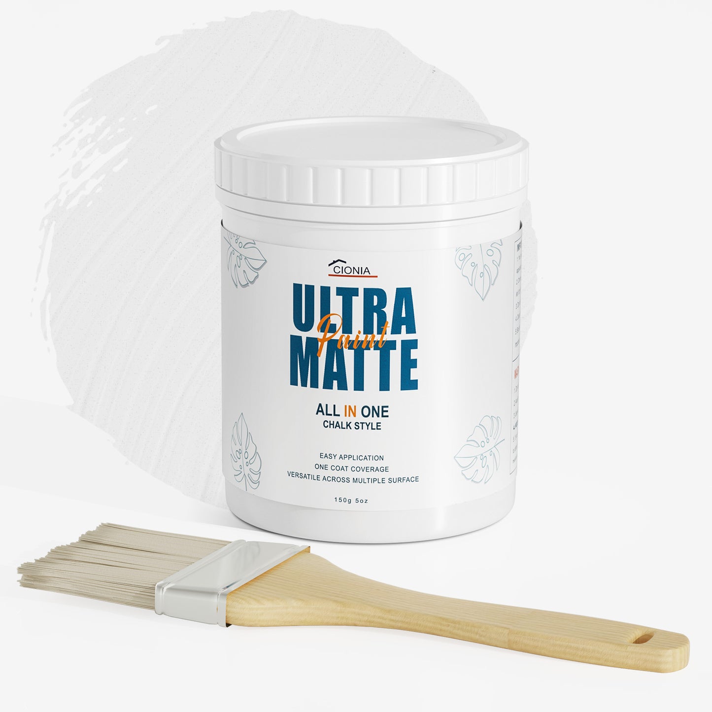 CIONIA Chalk Style Paint Kit With Tools- 32 Oz