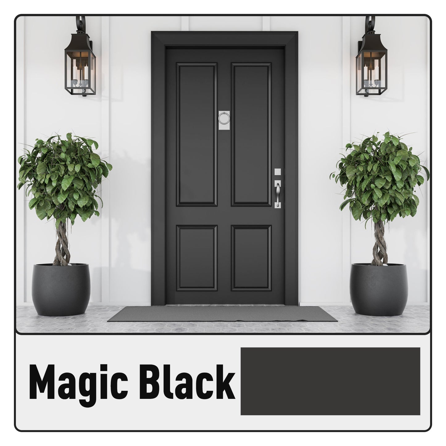 DWIL Front Door Paint Water-Based Interior & Exterior -32OZ