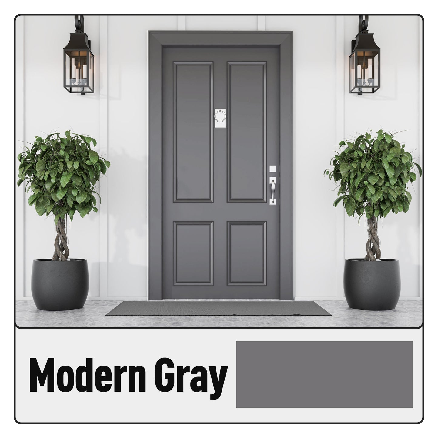 DWIL Front Door Paint Water-Based Interior & Exterior -32OZ