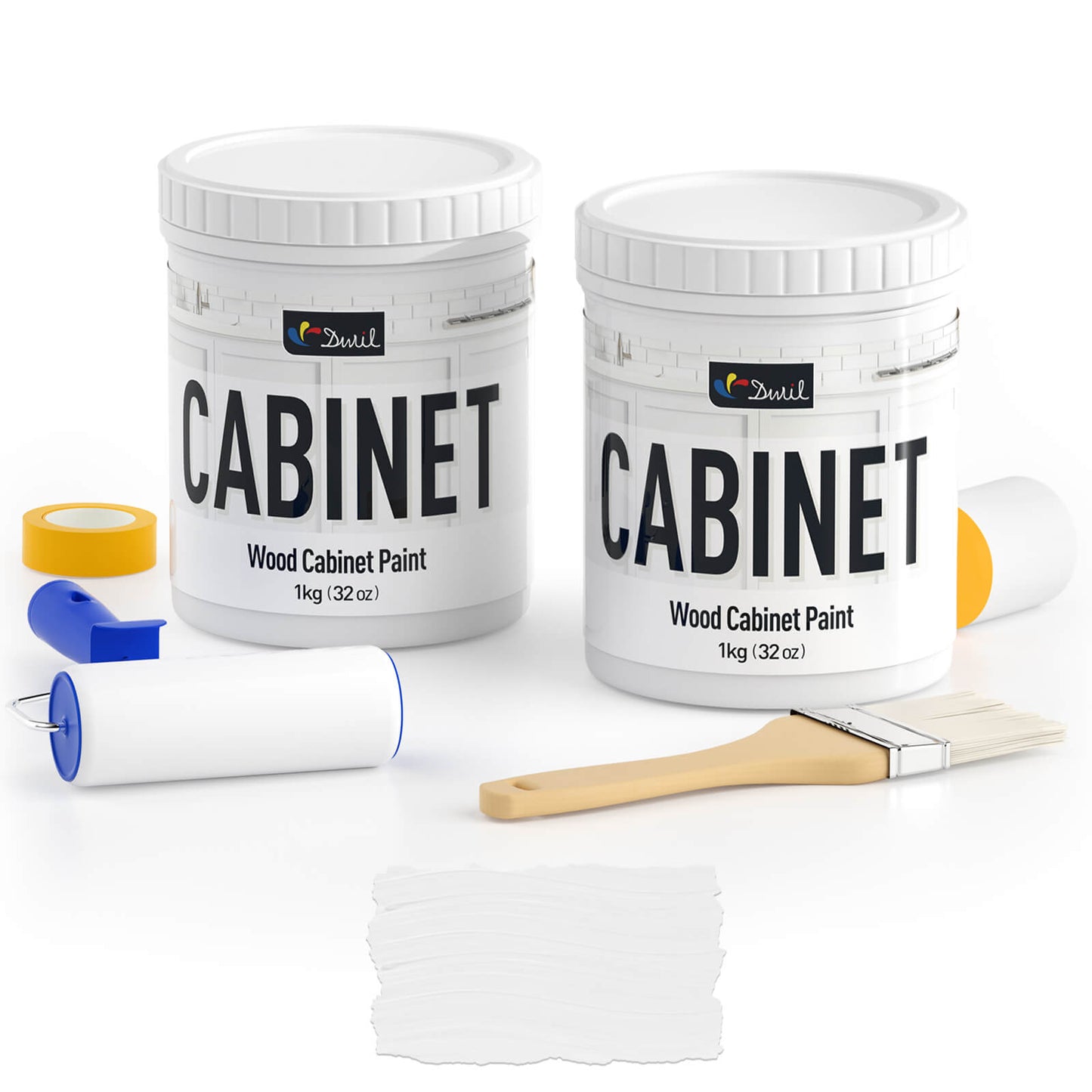 DWIL Wood Cabinet Paint Kit (With tools)