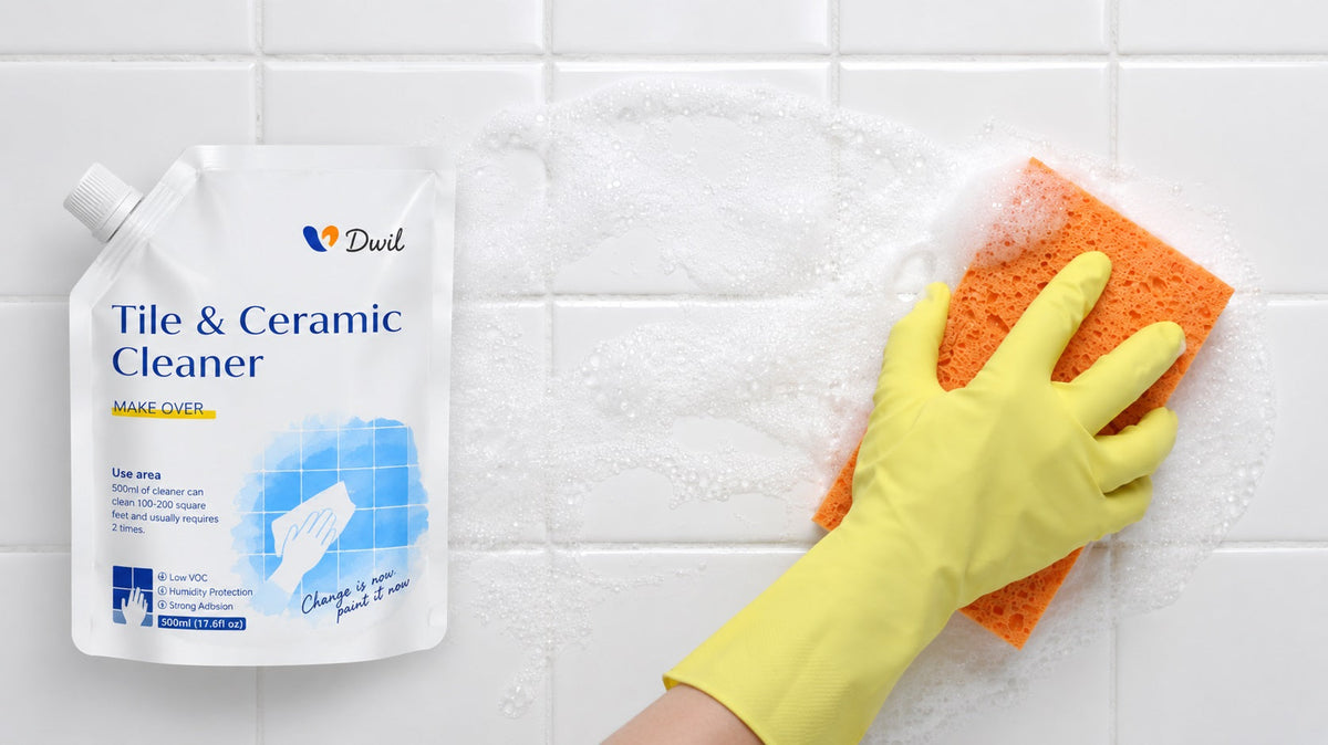 Clean Your Wall With DWIL Tile Cleaner Before Refinishing