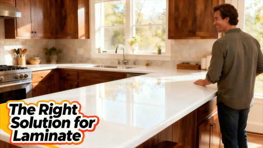 Can You Paint Laminate Countertops? Why Epoxy Coating is the Superior Choice