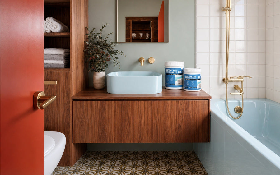 DWIL Two-part 2K epoxy tub refinishing kit