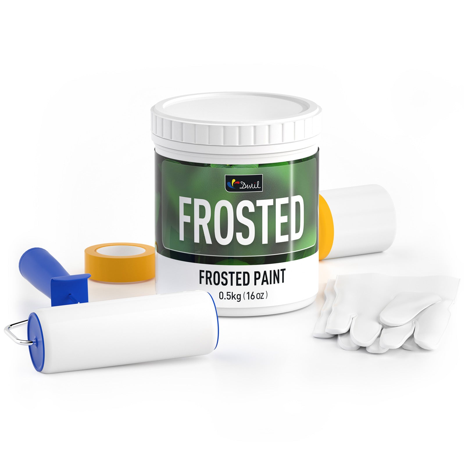 DWIL water-based frosted glass paint privacy finish