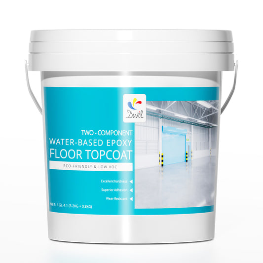 TWO-COMPONENT WATER-BASED EPOXY FLOOR TOPCOAT