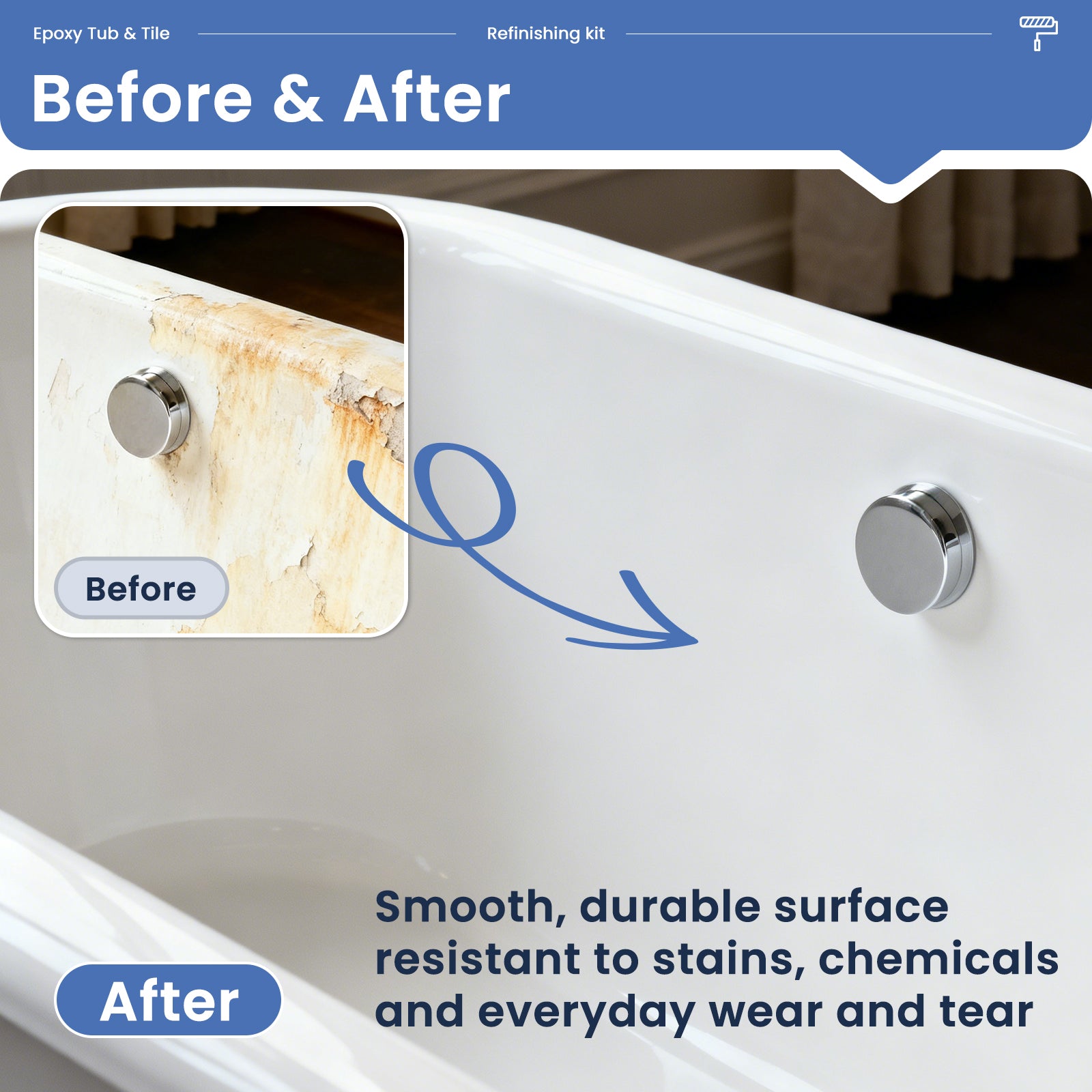 DWIL 2K Epoxy Tub Refinishing Kit – Solvent-Free