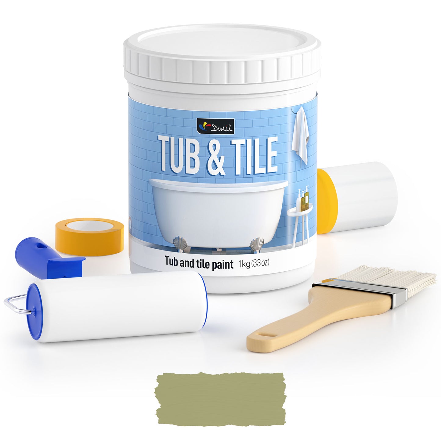 DWIL Tub and Tile Refinishing Kit