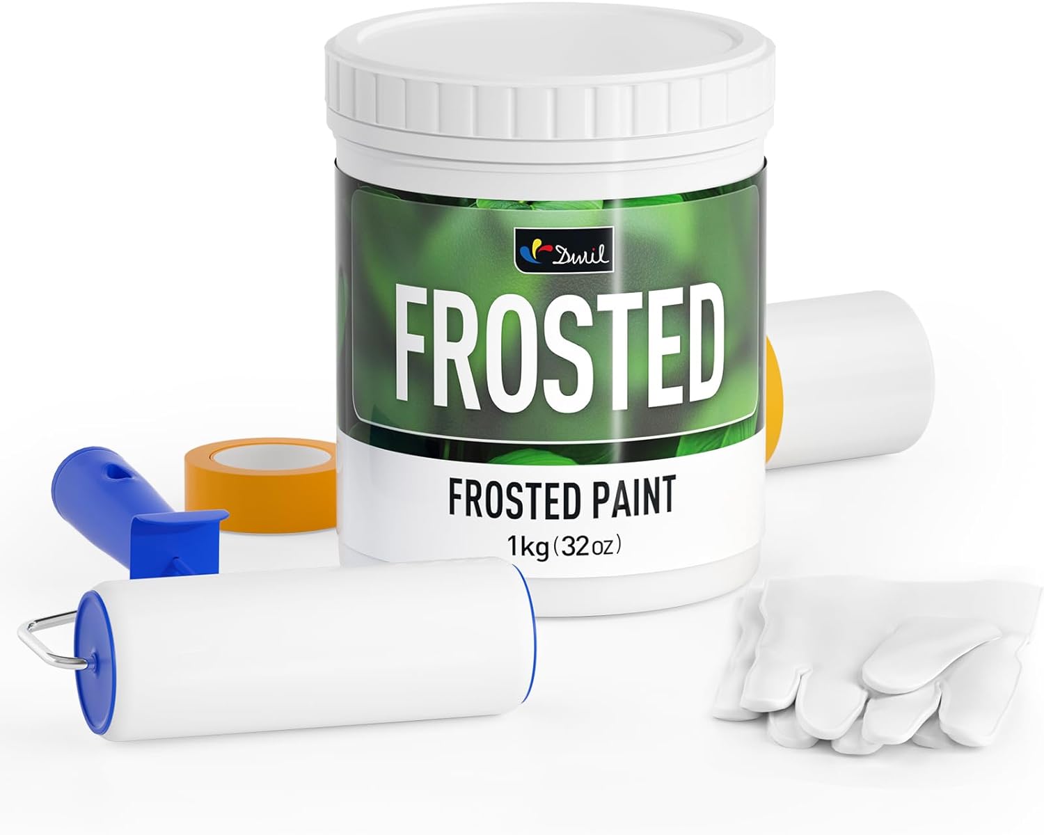 DWIL Water-Based Frosted Glass Paint Kit – 16/32 oz