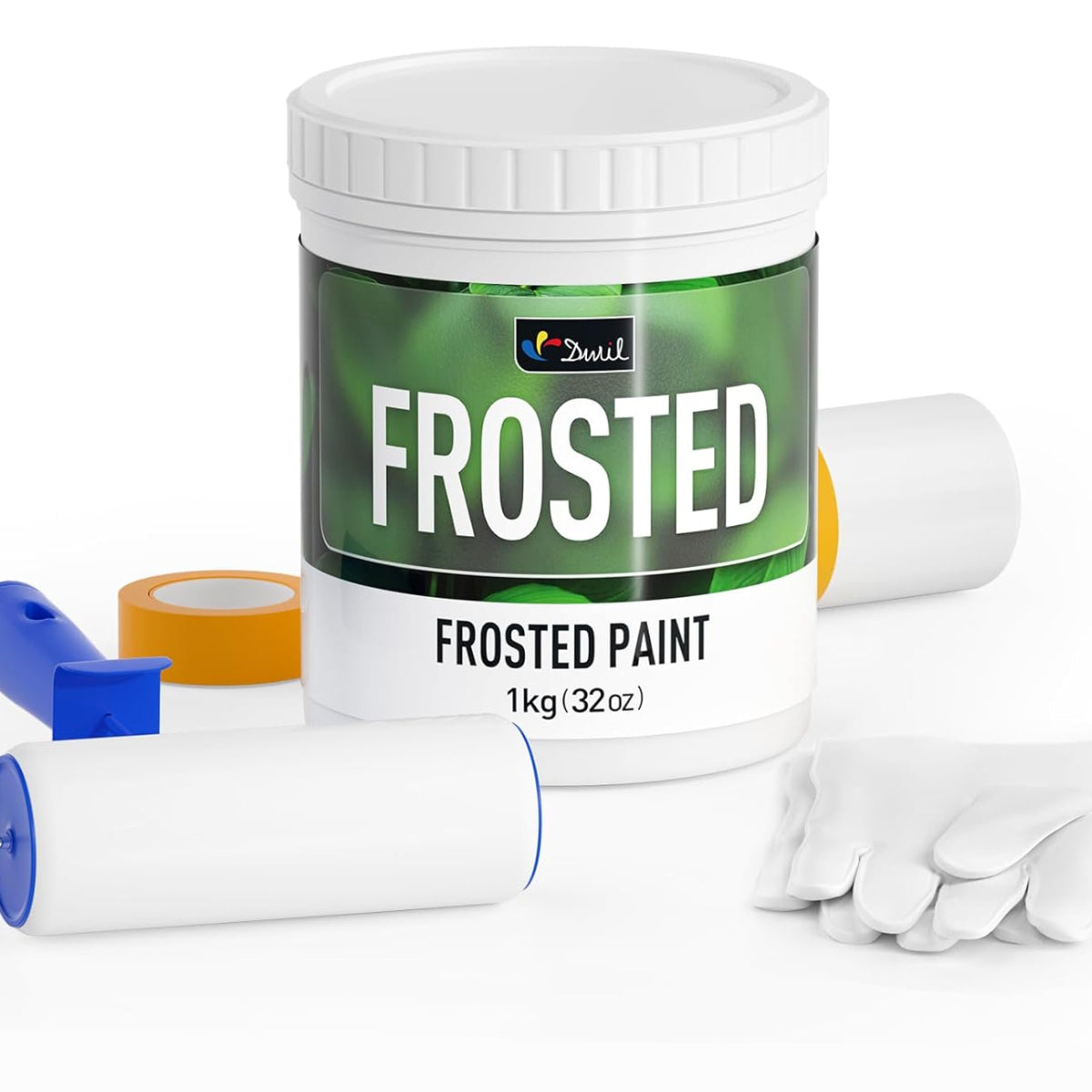 DWIL Water-Based Frosted Glass Paint Kit – 16/32 oz
