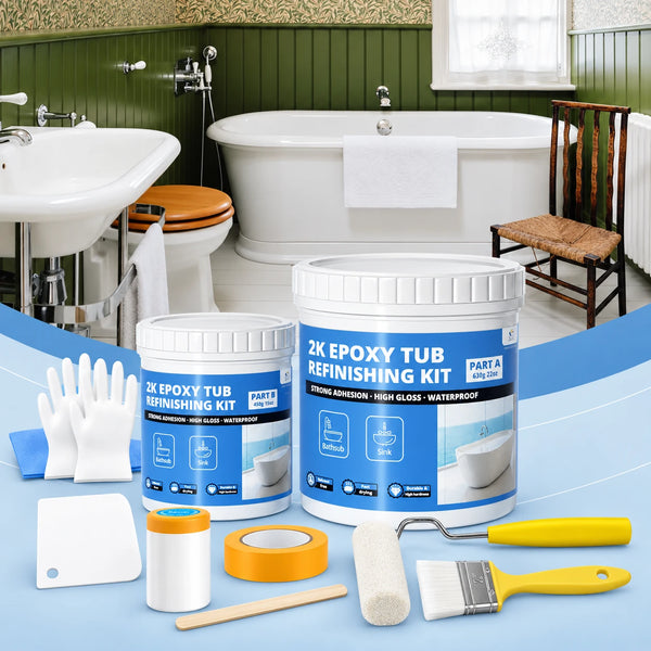 DWIL 2K Epoxy Tub Refinishing Kit – Solvent-Free