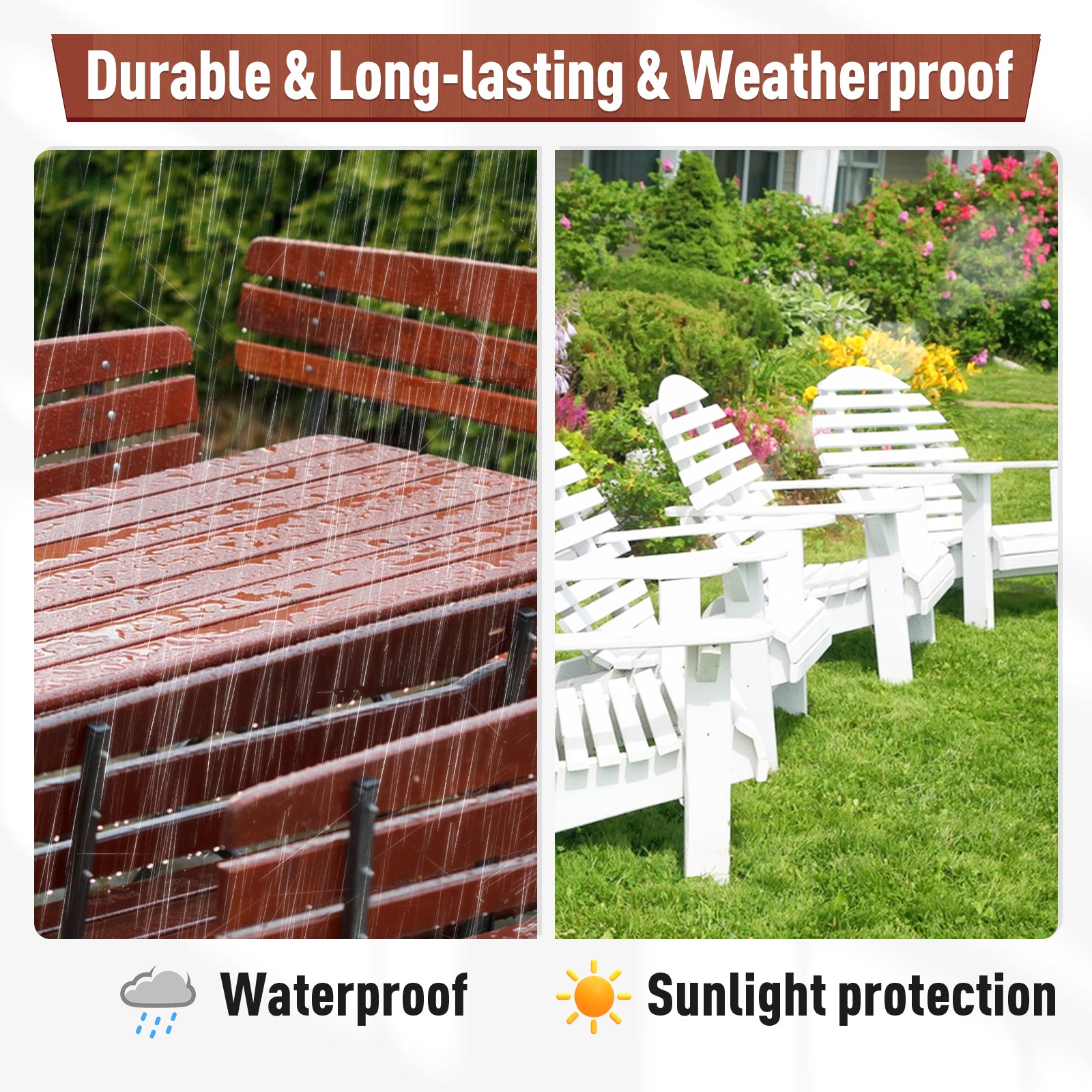 DWIL Outdoor Wood Furniture Paint Kit – Tools Included