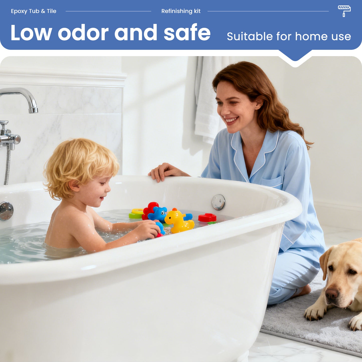 2K Epoxy Tub Refinishing kit-SOLVENT-FREE EPOXY COATING