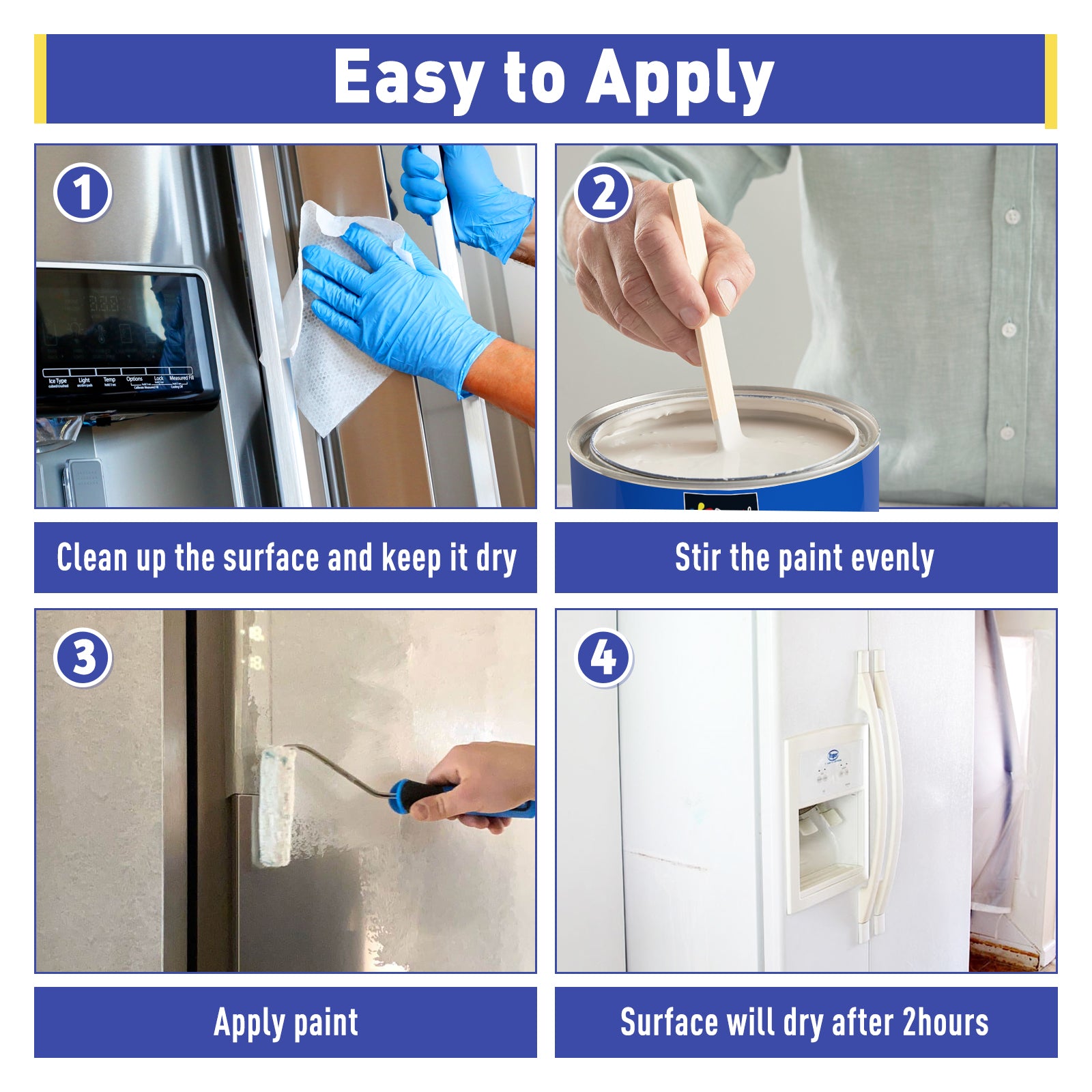 DWIL Appliance Refinishing Paint Kit – 32 oz
