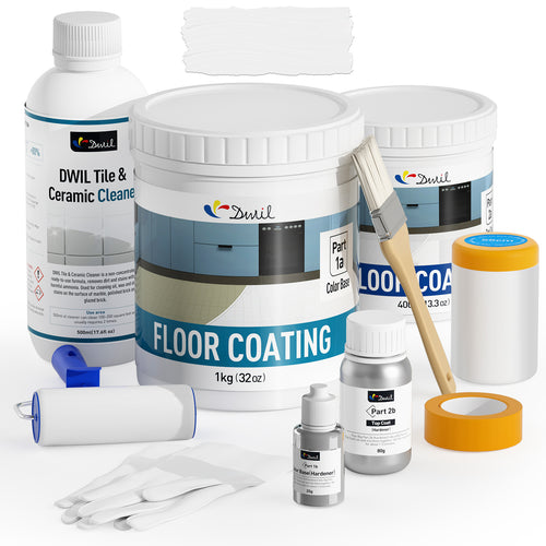 DWIL two-step interior floor coating kit