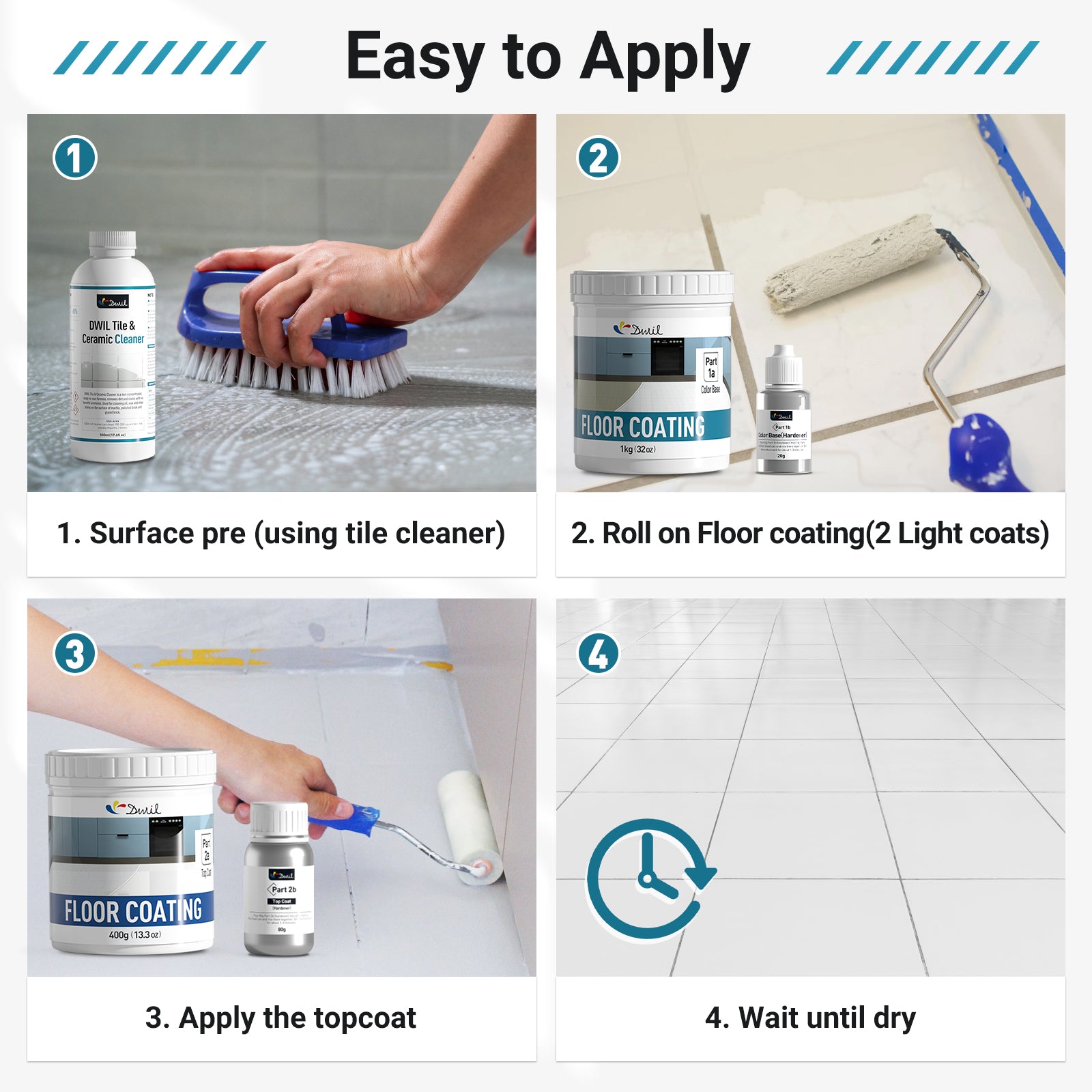 DWIL 2-Step Interior Floor Coating Kit