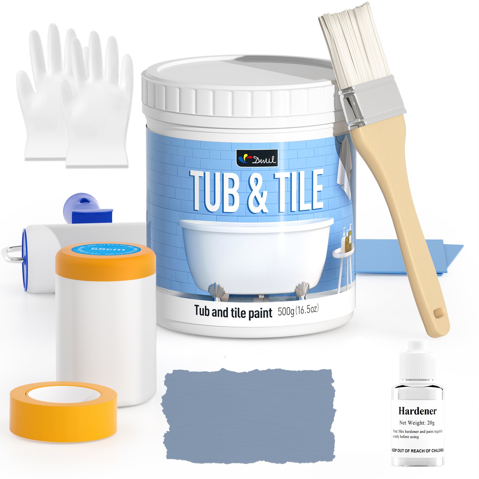 DWIL Tub & Tile Refinishing Kit – Tools Included