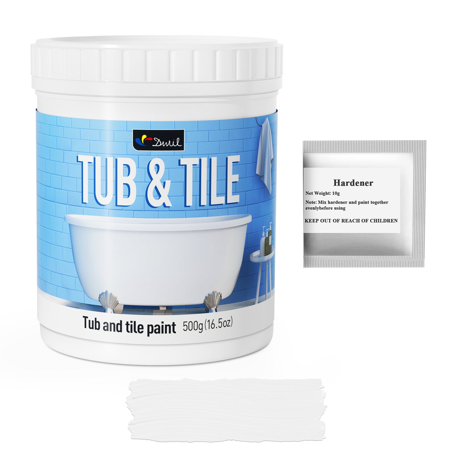 DWIL Tub and Tile Refinishing Kit -Without Tools- 16 Oz