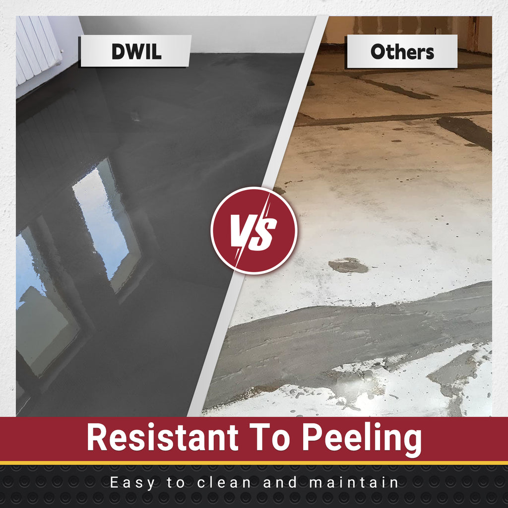 DWIL 100% Solids Garage Floor Epoxy Kit – 1-Car Coverage