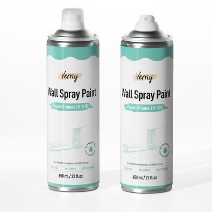 Verny Wall Repair Paint Wall Spray Paint-12oz（Pack of 2)