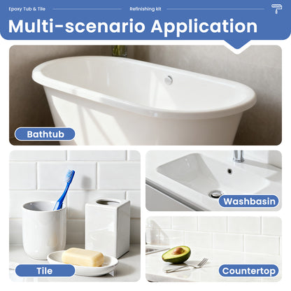 2K Epoxy Tub Refinishing kit-SOLVENT-FREE EPOXY COATING