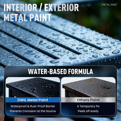 DWIL Metal Paint Waterproof Anti-Rust-16 Oz