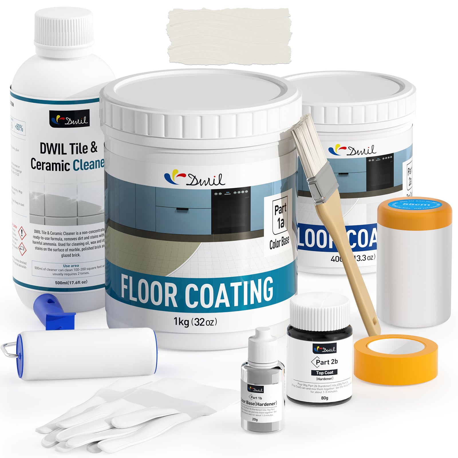 DWIL Tub & Tile Refinishing Kit – Tools Included