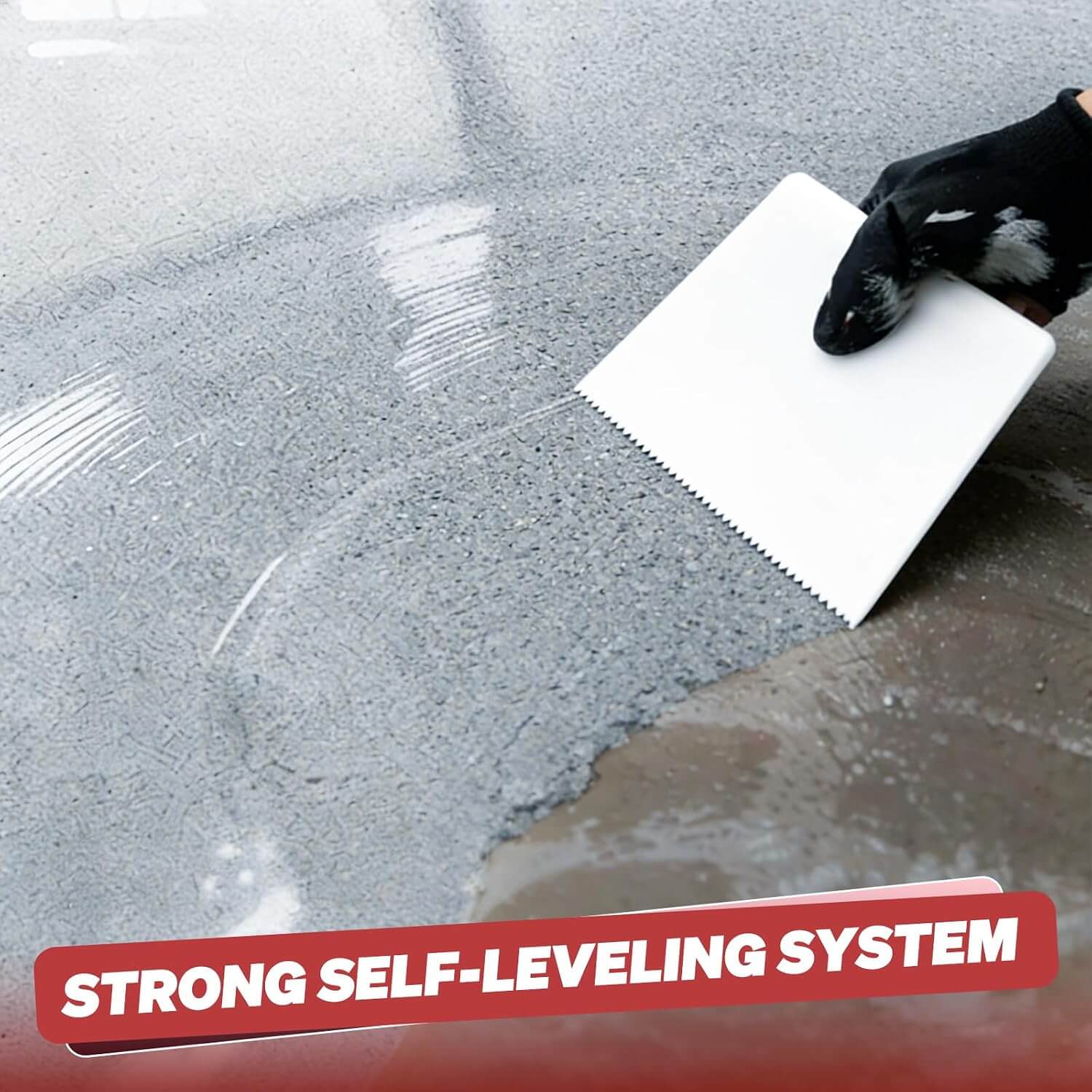 DWIL Self-Leveling Epoxy Floor Coating Kit with Colored Sand