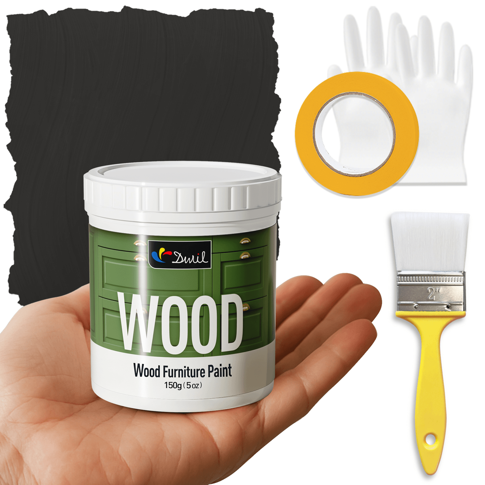 DWIL Wood Furniture Paint Kit – Tools Included
