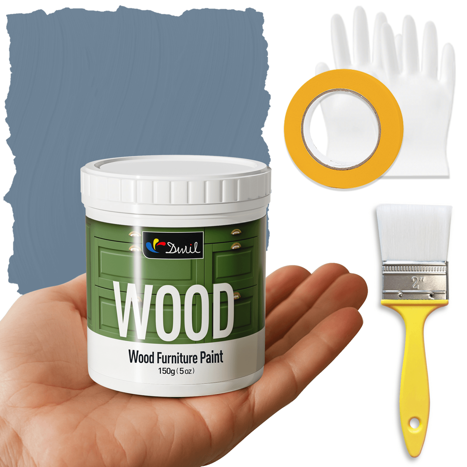 DWIL Wood Furniture Paint Kit – Tools Included
