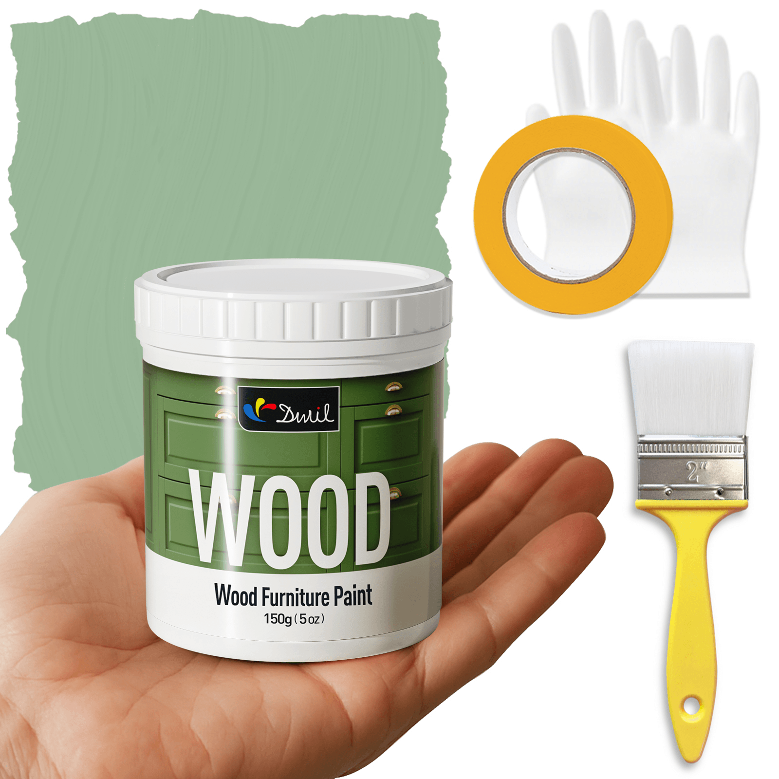 DWIL Wood Furniture Paint Kit – Tools Included