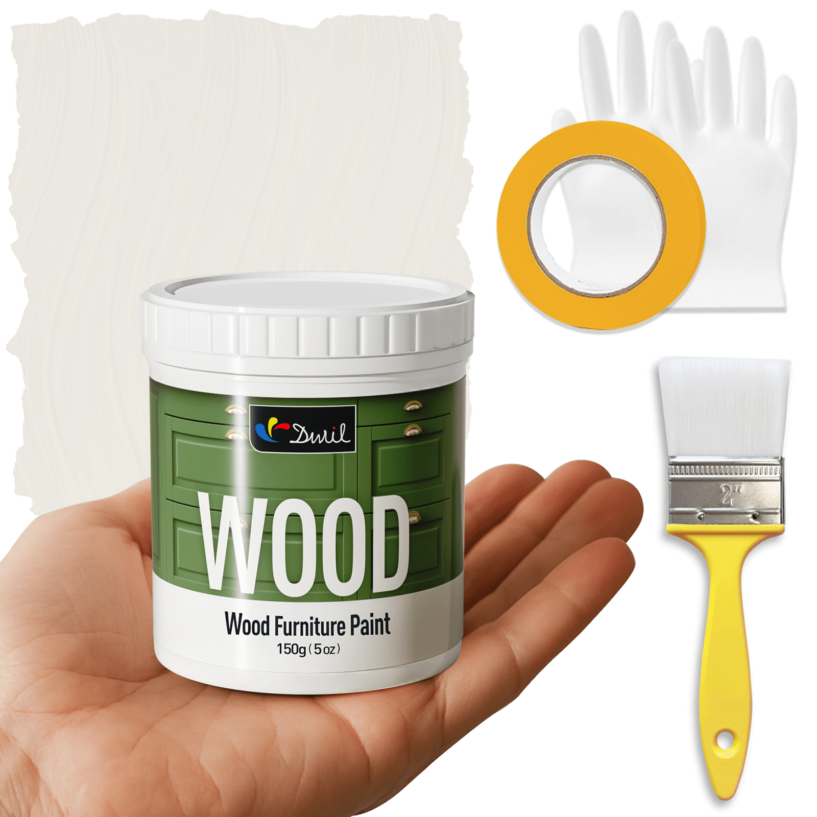 DWIL Wood Furniture Paint Kit – Tools Included