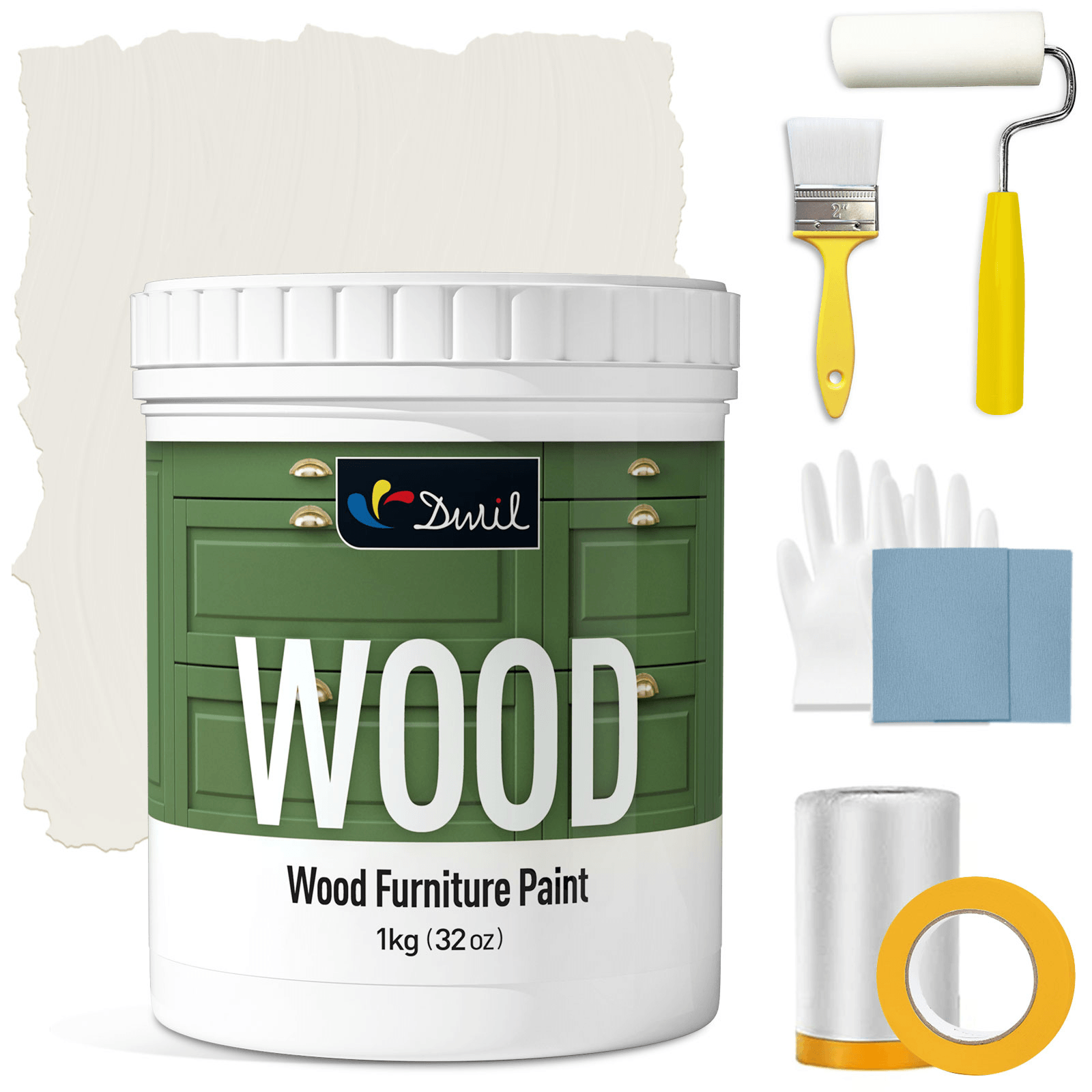 DWIL Wood Furniture Paint Kit – Tools Included
