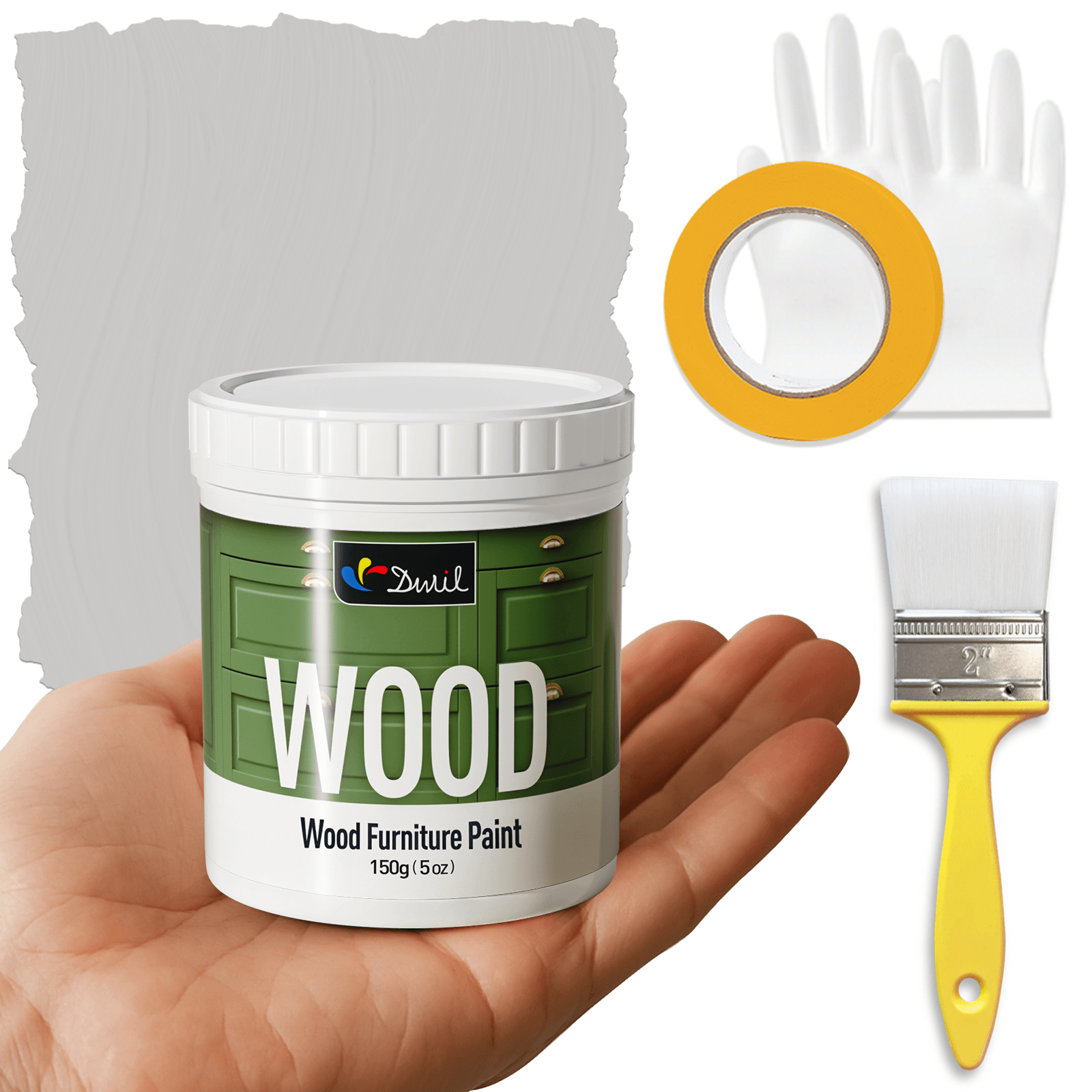 DWIL Wood Furniture Paint Kit – Tools Included