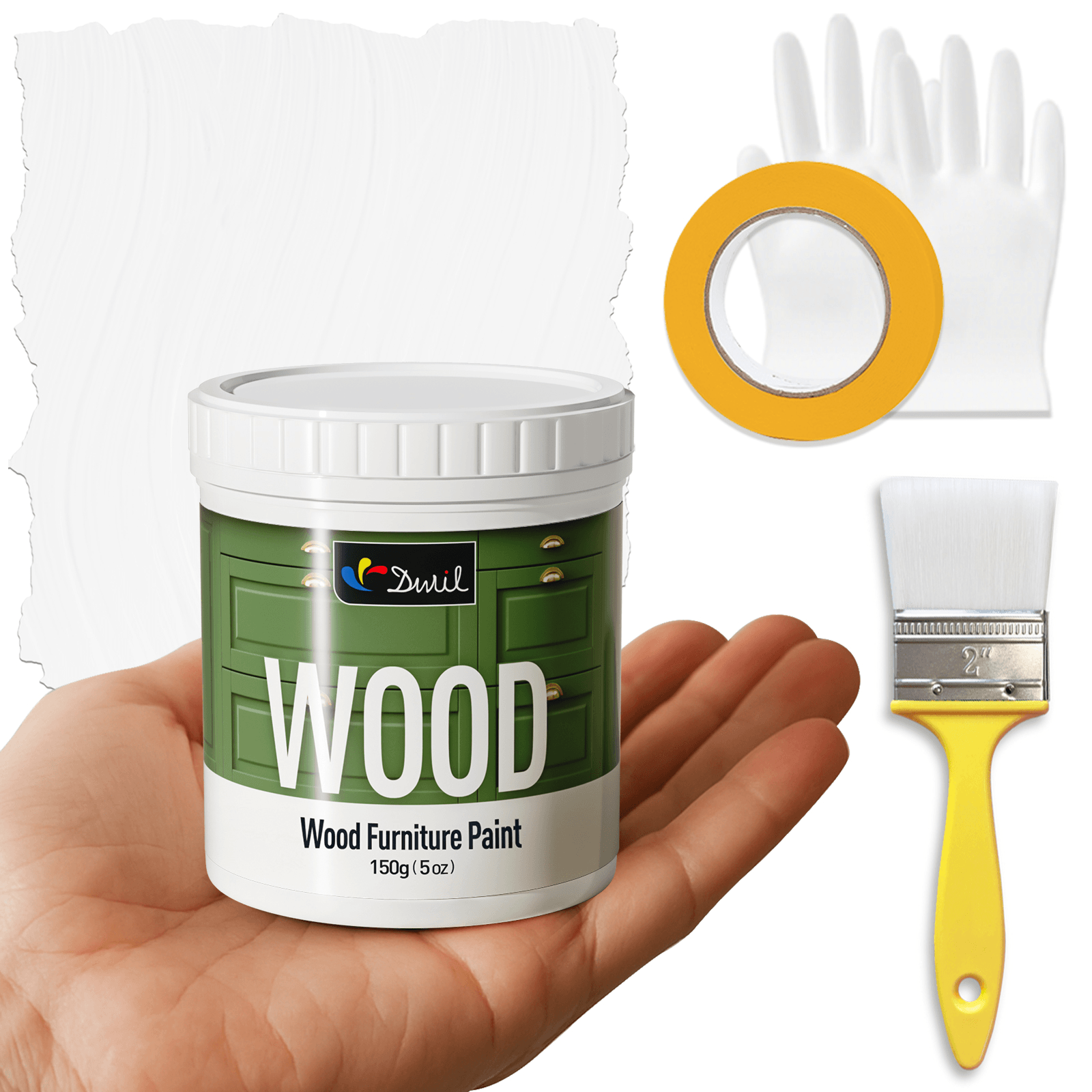 DWIL Wood Furniture Paint Kit – Tools Included