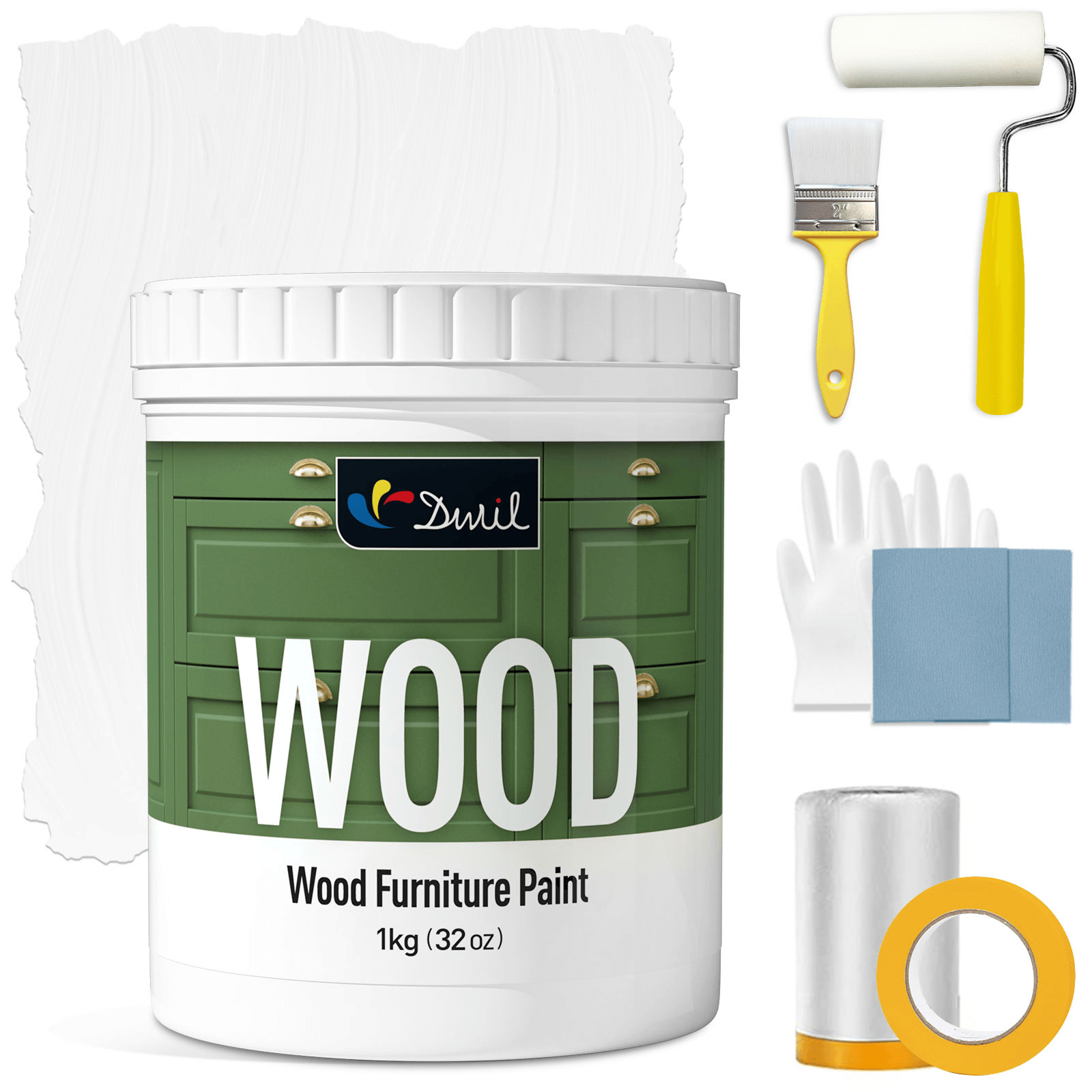 DWIL Wood Furniture Paint Kit – Tools Included