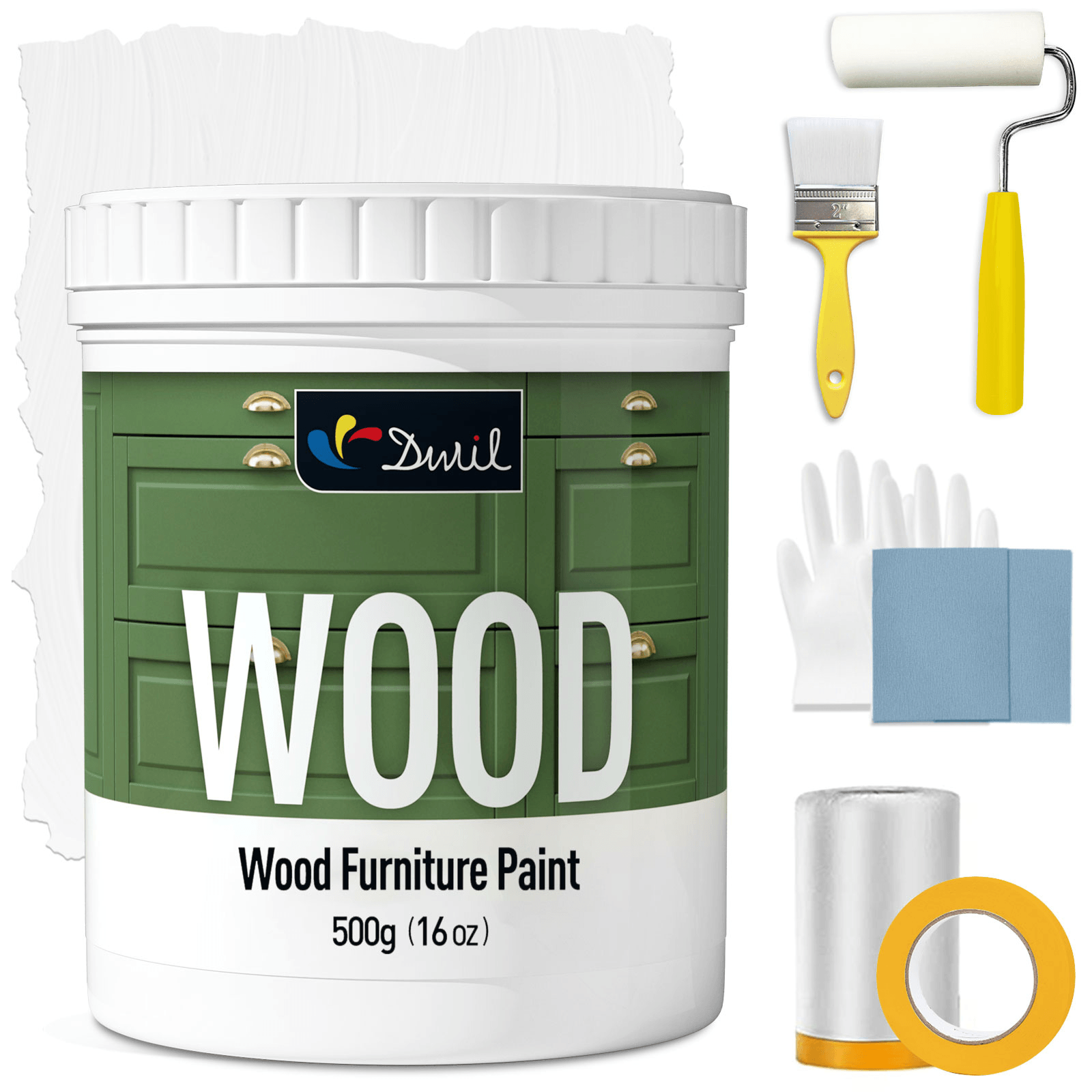 DWIL Wood Furniture Paint Kit – Tools Included