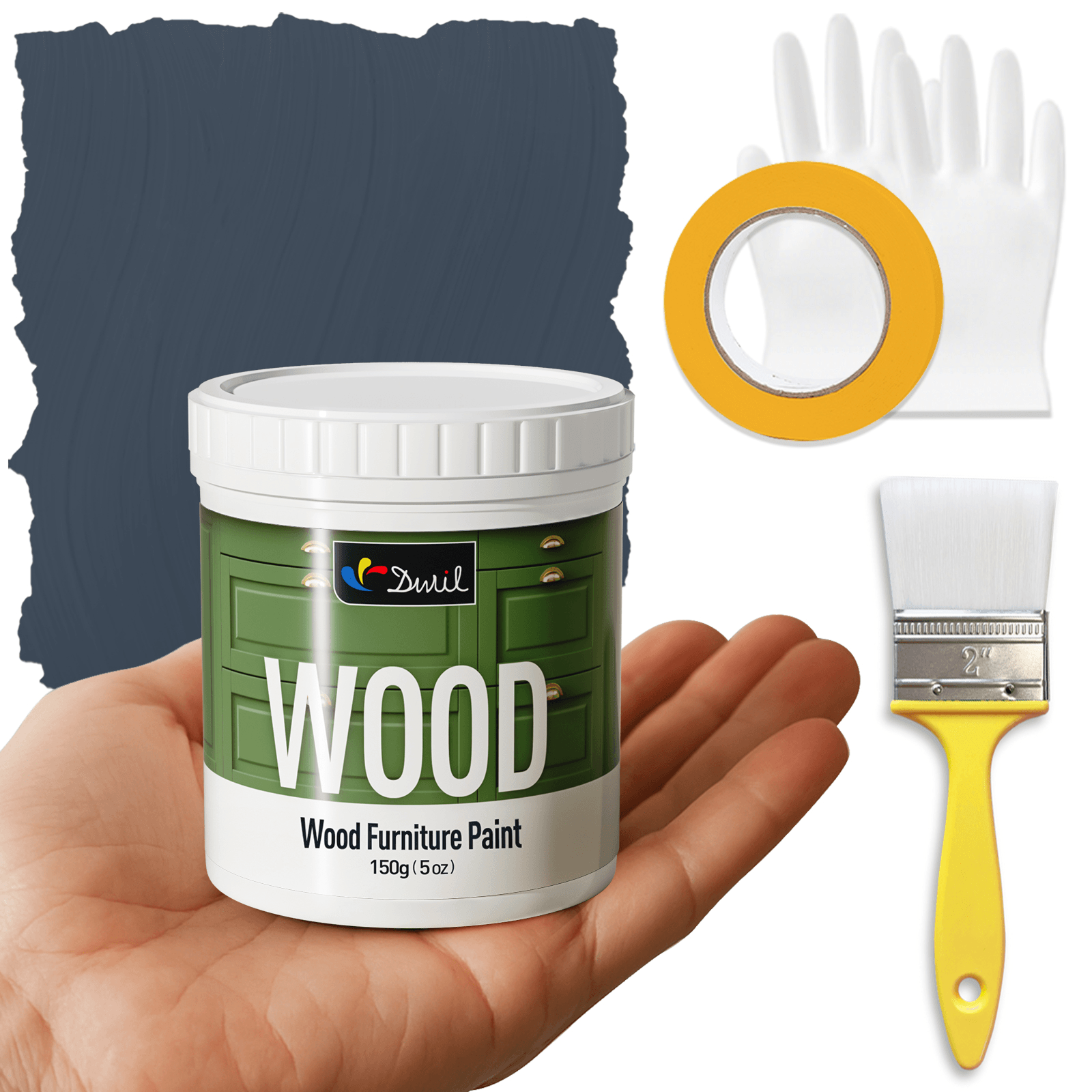 DWIL Wood Furniture Paint Kit – Tools Included