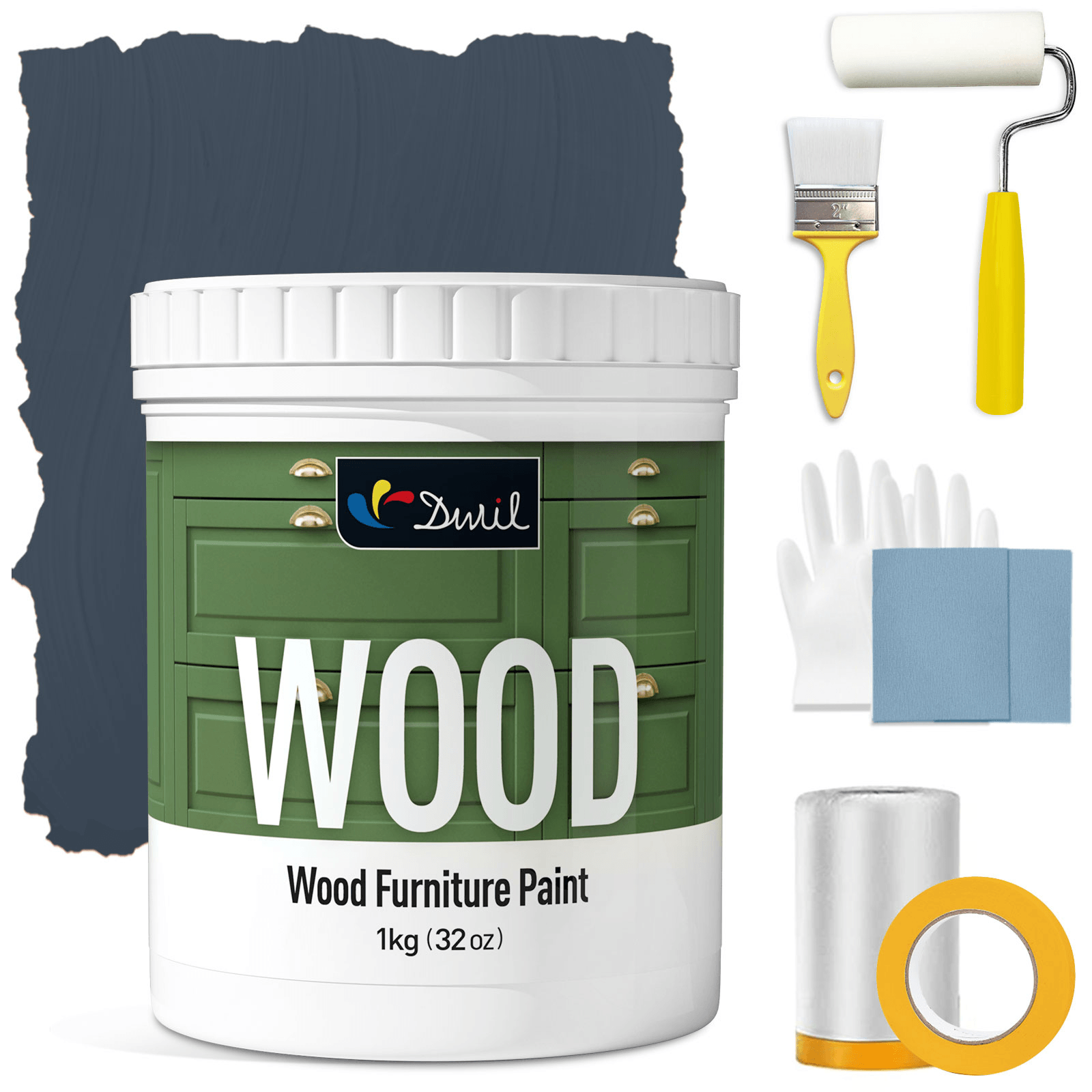 DWIL Wood Furniture Paint Kit – Tools Included