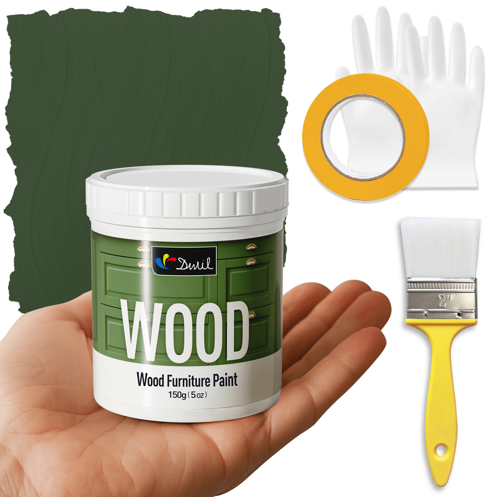 DWIL Wood Furniture Paint Kit – Tools Included