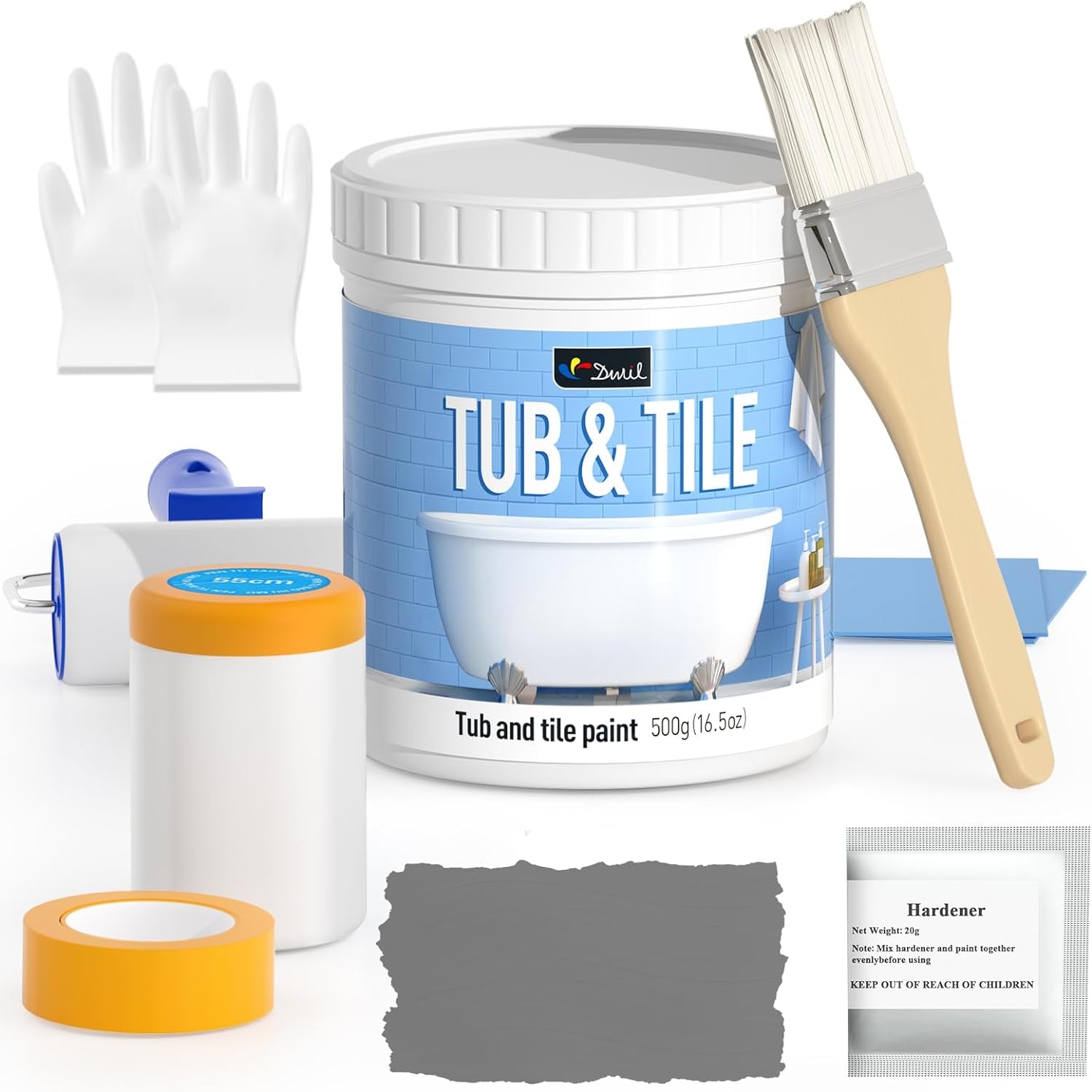 DWIL Tub & Tile Refinishing Kit – Tools Included