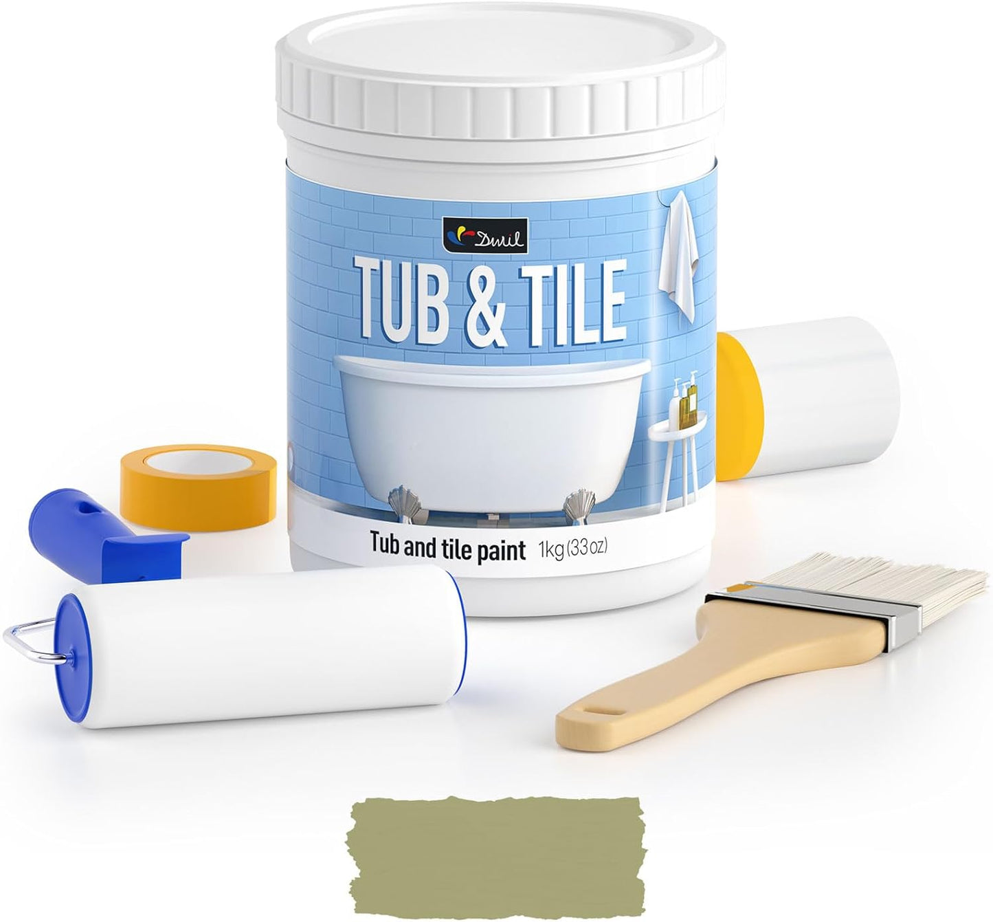 DWIL Tub and Tile Refinishing Kit